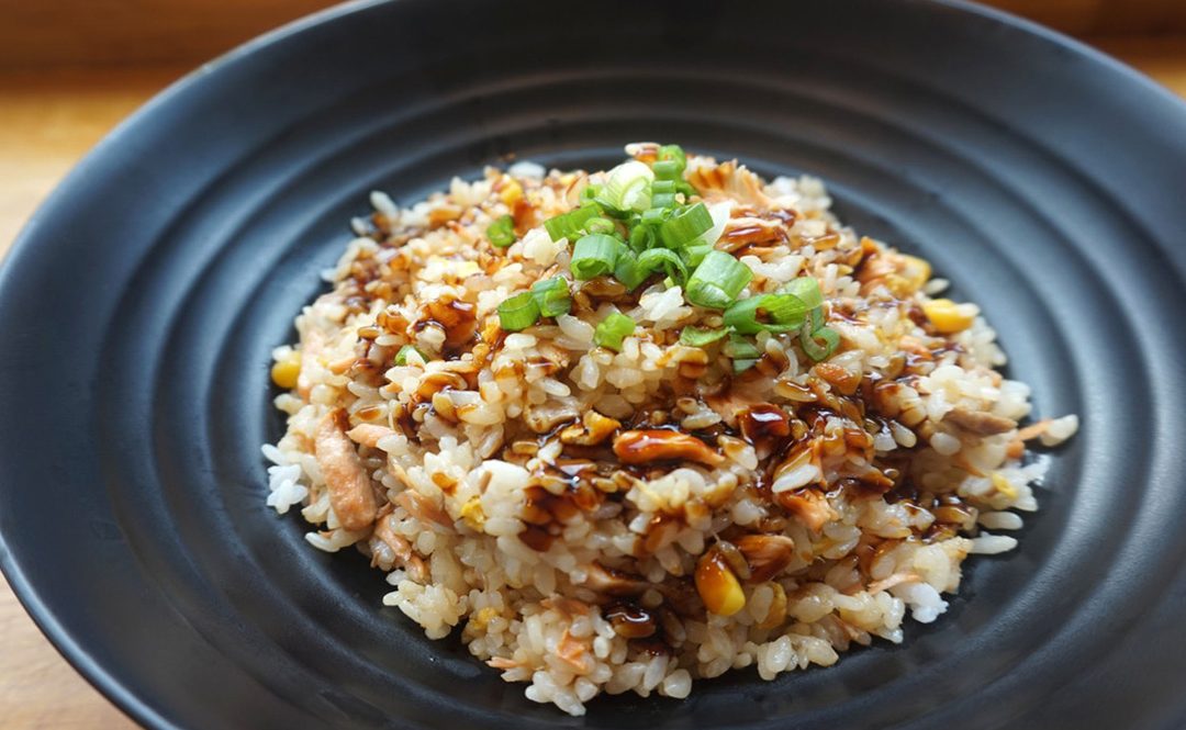 Rice and lentils with vegetables
